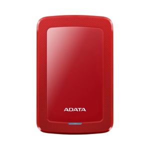A-Data HDD HV300, 2TB, USB 3.2 (AHV300-2TU31-CRD), Red AHV300-2TU31-CRD