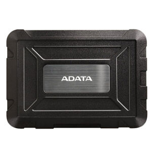 ADATA ED600 odolný externý box pre HDDSSD 2,5" AED600-U31-CBK