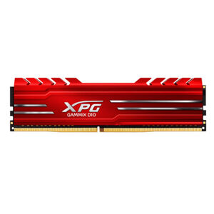 Adata Gammix D10 DDR4 16GB 3200MHz CL16 1x16GB Red AX4U320016G16A-SR10