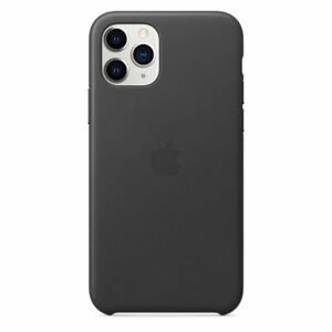 Apple iPhone 11 Pro Leather Case, black MWYE2ZM/A