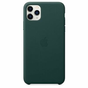 Apple iPhone 11 Pro Max Leather Case, forest green MX0C2ZM/A