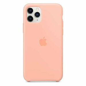 Apple iPhone 11 Pro Max Silicone Case, grapefruit MY1H2ZM/A
