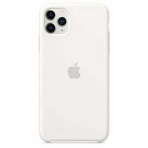 Apple iPhone 11 Pro Max Silicone Case, white MWYX2ZM/A