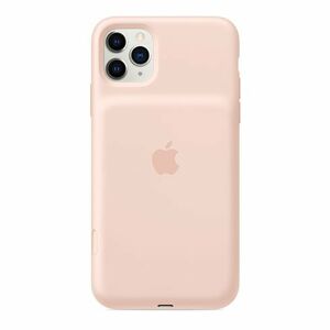 Apple iPhone 11 Pro Max Smart Battery Case with Wireless Charging, pink sand - OPENBOX (Rozbalený tovar s plnou zárukou) MWVR2ZYA