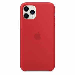 Apple iPhone 11 Pro Silicone Case, (PRODUCT) red MWYH2ZM/A