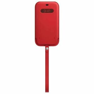 Apple iPhone 12 Pro Max Leather Sleeve with MagSafe, (PRODUCT) red MHYJ3ZM/A