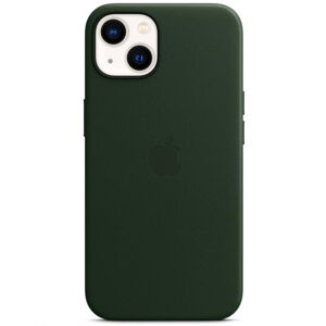 Apple iPhone 13 Leather Case with MagSafe, sequoia green MM173ZMA