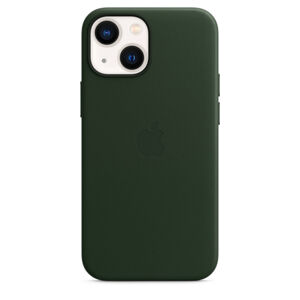 Apple iPhone 13 mini Leather Case with MagSafe, sequoia green MM0J3ZM/A