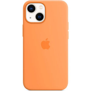Apple iPhone 13 mini Silicone Case with MagSafe, marigold MM1U3ZMA