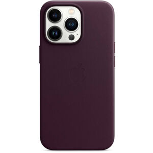 Apple iPhone 13 Pro Leather Case with MagSafe, dark cherry MM1A3ZMA