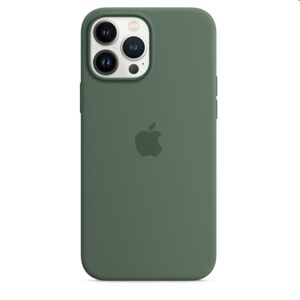 Apple iPhone 13 Pro Max Silicone Case with MagSafe, eucalyptus MN6C3ZMA