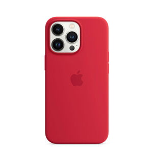 Apple iPhone 13 Pro Max Silicone Case with MagSafe, (PRODUCT)RED MM2V3ZMA