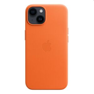 Apple iPhone 14 Leather Case with MagSafe, orange MPP83ZMA