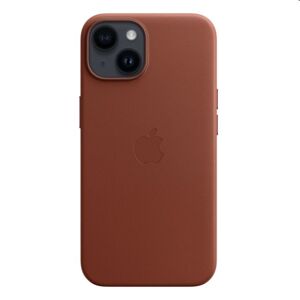 Apple iPhone 14 Leather Case with MagSafe, umber MPP73ZMA