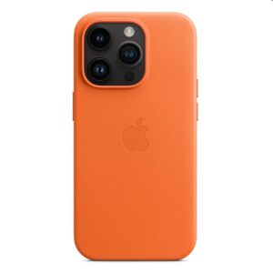 Apple iPhone 14 Pro Leather Case with MagSafe, orange MPPL3ZMA
