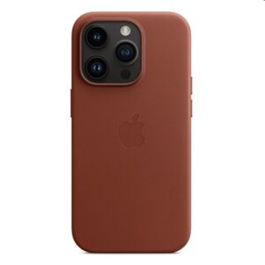 Apple iPhone 14 Pro Leather Case with MagSafe, umber MPPK3ZMA