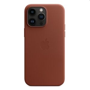 Apple iPhone 14 Pro Max Leather Case with MagSafe, umber MPPQ3ZMA