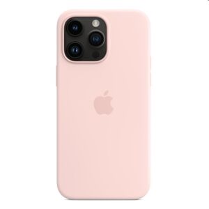 Apple iPhone 14 Pro Max Silicone Case with MagSafe, chalk pink MPTT3ZMA