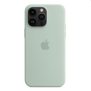 Silikónový zadný kryt pre Apple iPhone 14 Pro Max s MagSafe, dužnatkovo modrá MPTY3ZMA