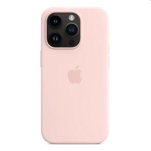 Silikónový zadný kryt pre Apple iPhone 14 Pro s MagSafe, kriedovo-ružová MPTH3ZMA