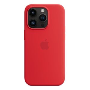 Silikónový zadný kryt pre Apple iPhone 14 Pro s MagSafe, (PRODUCT) červená MPTG3ZMA