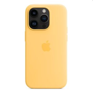 Apple iPhone 14 Pro Silicone Case with MagSafe, sunglow MPTM3ZMA