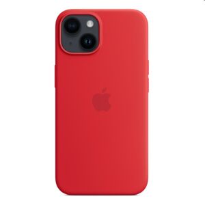 Apple iPhone 14 Silicone Case with MagSafe, (PRODUCT)RED MPRW3ZMA