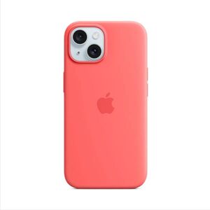 Apple iPhone 15 Plus Silicone Case with MagSafe - Guava MT163ZMA