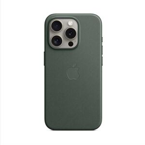 Apple iPhone 15 Pro FineWoven Case with MagSafe - Evergreen MT4U3ZMA