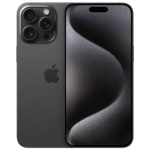 Apple iPhone 15 Pro Max 256GB, titánová čierna MU773SXA