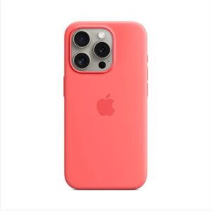 Apple iPhone 15 Pro Max Silicone Case with MagSafe - Guava MT1V3ZMA