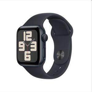 Apple Watch SE GPS 40mm polnočná , hliníkové puzdro so športovým remienkom polnočná - ML MR9Y3QCA