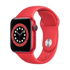 Apple Watch Series 6 GPS, 40mm PRODUCT(RED) Aluminium Case with PRODUCT(RED) Sport Band - Regular M00A3VR/A