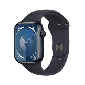 Apple Watch Series 9 GPS 41mm strieborná , hliníkové puzdro so športovým remienkom ľadová modrá MR923QCA