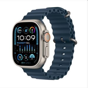 Apple Watch Ultra 2 GPS, 49mm , titánové puzdro s oceánskym remienkom modrá MREG3CSA