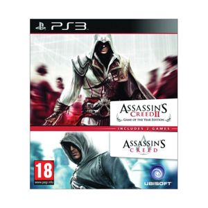 Assassin’s Creed + Assassin’s Creed 2 (Game of the Year Edition) PS3