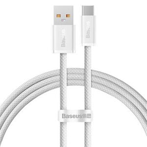 Baseus rýchlo nabíjací datový kábel USBUSB-C 1m, biely 57983110060