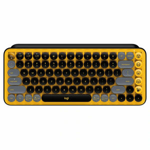 Bezdrôtová klávesnica Logitech POP Key Blast, čierno-žltá 920-010735
