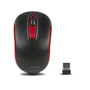 Bezdrôtová myš Speedlink Ceptica Mouse Wireless USB, čierno-červená SL-630013-BKRD
