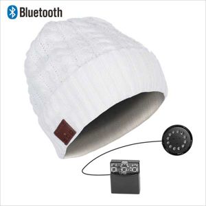 Bluetooth čiapka, biela