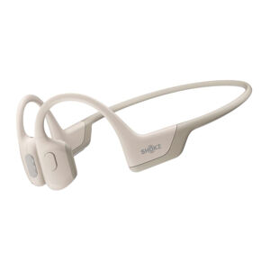 Shokz OpenRun Pro, premium bone conduction open-ear sport headphones, beige S810BG