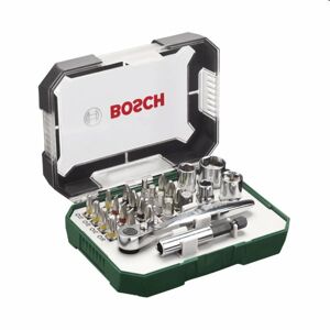 Bosch 26-dielna súprava s račňou 2607017322
