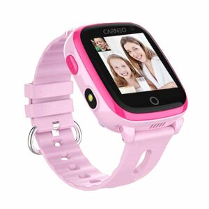 Carneo GUARDKID+ 4G smart hodinky pre deti s GPS, ružové CAR-861142