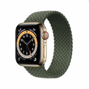 COTEetCI nylónový náramok 136 mm pre Apple Watch 38/40/41 mm, zelený WH5305-IG-136