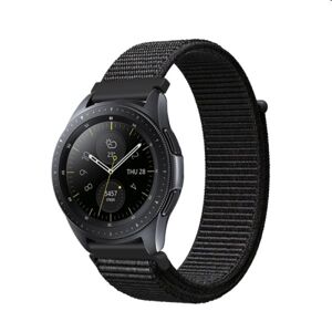COTEetCI univerzálny nylonový náramok 20 mm pre Apple Watch 424445 mm, čierny WH5269-BK