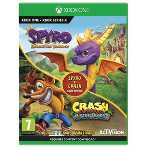 Crash Bandicoot N.Sane Trilogy & Spyro: Reignited Trilogy (Bundle) XBOX ONE