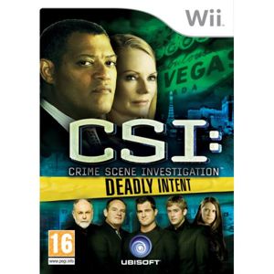 CSI Crime Scene Investigation: Deadly Intent Wii