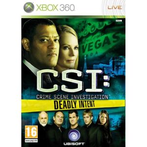 CSI Crime Scene Investigation: Deadly Intent XBOX 360