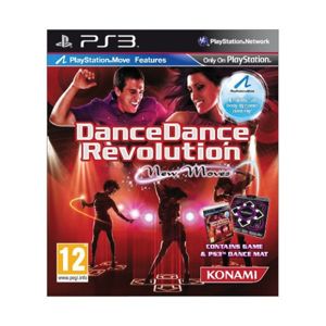 Dance Dance Revolution: New Moves + tanečná podložka PS3