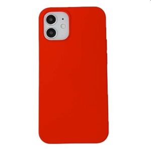 Devia kryt Nature Series Silicone Case pre Apple iPhone 12 mini, červené 6938595342202
